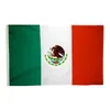 3x5 Fts 90x150cm mx Mex Mexicanos mexikanische Flagge von Mexiko Doppelstich Großhandel Direktfabrik