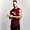 Mens Sleeveless T Shirts Summer Men Tank Tops Clothing Bodybuilding Undershirt Casual Fitness Tanktops Tees M-2XL