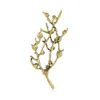 Broches de perles de fleur de prunier pour femmes rétro grâce française Branches broches fille cadeaux de Noël broche accessoires de bijoux de Noël 23962891