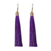 Alloy tassel short earrings women's long tassel pendant earrings girls elegant intellectual Valentine's Day gifts