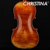 Italië Christina Violin V09 Master 4/4 High-end antiek professionele viool muziekinstrument Fiddle Bow Rosin Violino Paten
