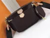 Borsa donna firmata di marca Borsa preferita vera pelle Pochette borse a tracolla borsetta pochette cintura a catena rimovibile grande volume m40718 casua