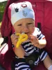 安全なバナナの形状の赤ちゃんのシリコン歯ブラシの歯の飼育歯歯ブラシ歯科治療ギフト子供のためのおもちゃを噛む