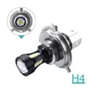 H4 Motosiklet 3030 Aydınlatma LED Hilo Beam Far Kafası Işık Lambası Ampul 6500K 1224V Motosiklet Elektrikli Arabalar Far Far 800LM7611964