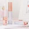 5ML Lips Gloss Containers Bottle Empty Square LipGloss Tube Makeup Lip Oil Container Plastic Tubes Black Rose Gold1322725