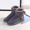 Dorp الشحن الجديدة النساء أحذية الثلوج نمط ماء بقرة جلد الغزال الشتاء سيدة أحذية في الهواء الطلق العلامة التجارية IVG الحجم US3-13