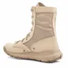 Botas de ejército al aire libre de otoño Botas tácticas militares de fuerza especial para hombres Zapatos de combate del desierto Botines impermeables