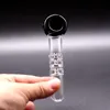 Venta al por mayor Pipas de vidrio para fumar Mini Cuchara de quemador de aceite para Bongs Accesorios de tabaco hechos a mano