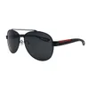 Atacado-KUPNEPO Mens moda de luxo Polarized Brand Designer Sunglasses 6-550 Óculos preto Frame preto Lens Fast Ship Frete Grátis PRA26