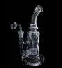 Torus 10inches tall thick glass bongs Matrix perc bong incycler hookahs oil rigs dab rig smoking water pipes logo optional 14.4mm joint