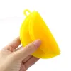 Spazzola rotonda in silicone Scrubber Spazzola per lavare i piatti Lavaggio Frutta Verdura Lavastoviglie Pentole Spazzole Cuscinetti isolanti Strumento per la pulizia della cucina