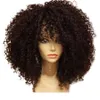 13x4 Afro Crépus Bouclés Avant de Lacet Perruques de Cheveux Humains diva1 Humains Perruque Pour Les Femmes Noires Pré Pincées Avec Bébé 360 Frontal