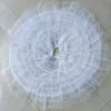 Stora vita petticoats super puffy bollklänning slip underskirt för vuxen bröllop formell klänning stora 6 hoops lång crinoline helt ny270l