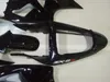 Motorcycle Fairing body kit for KAWASAKI Ninja ZX6R 636 98 99 ZX 6R 1998 1999 ABS Gloss black Fairings Bodywork+Gifts KP17