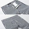 High Quality White Striped Pants men Size 29-38 Fashion Casual mens Trousers Slim fit men dress pant2270