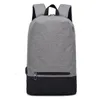 Nylon + Canvas Schoolbag masculino e sacos de ombro feminino de alta capacidade pacote Computer Lazer mochila Unisex Multifuncional exterior D-0259