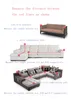 Thicken Plush Elastic Sofa Covers for Living Room Solid Color Keep Warm Stretch Corner Sofa Slipcover 1/2/3/4 Seater1