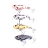 HENGJIA 100pcs Fishing Lure Blade 4CM 7G Metal VIB Hard Bait vib015 Bass Minnow Fishing Tackle