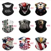 Men Women 3D Designer Leaf Face Mask Cover Magic Cap Scarves Outdoor Cycling Head Scarf Snood Neck Tube Headwear Wrap Headband Bandana