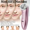 Mini HIFU Maschine Hochintensiver fokussierter Ultraschall RF Facelifting Faltenentfernung LED Hautpflege Beauty6738096