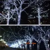 Guirnalda de luces alimentadas por energía solar LED 22 M 200 LED luces de hadas de energía solar 8 modos con 7 colores impermeables luces de Navidad LED para exteriores