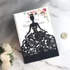 Glitter Laser Cut Crown Princess Invitations Cards for Birthday Quinceanera Rose Girl Wedding دعوات زفاف