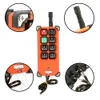 Telecomando industriale 1 trasmettitore + 1 ricevitore AC220V 110V 380V DC12V 24V modello freccia arancione senza fili Spedizione gratuita
