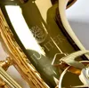 Jupiter Jas700 varumärkeskvalitet Alto Eb Tune Saxophone Music Instrument Mässing Gold Lacquer E Flat Sax med Case Accessories2736372