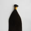 Je tipe des extensions de cheveux cheveux humains r￩els coiffures br￩siliennes k￩ratine pr￩-li￩e froide fusion couleur 10gs 100g3603040