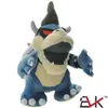 28cm / 11 인치 Super Bros. Blue Koopa Baby Dragon Dark Plush Doll 소프트 플러시 인형 플러시 장난감 6537634