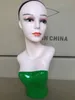 6style Female Training Head Mannequin Model Dummy Bracket Fake Hat Scarf Simulation Wear Wig Props Display Insertable Needle A546