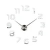 Zegarki ścienne 3D Big Number Zegar ścienny duży nowoczesny design 3D Tło Zegar ścienny