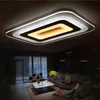 Mince Plafonnier Moderne Carré Pandant Led Lumières Acrylique Lustres pour Salon Chambre AC85-265V