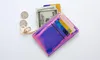 Mini Man Women Wallets Laser Colorful Colors Lady Zip Coin Purse Multi Funcito Fashion Short Card Holders Ultrathin Simp