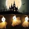 Halloween Lights 10 LED Ghost String Light Lamps for Indoor Christmas Decoration