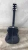 Custom OM Ciało Akustyczne Gitara Solidna świerk Hebanowa Podstrunnica Prawdziwe Abalone wkładki z Electronic Pickup EQ