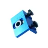 Hole Drill Guide Dowel Jig Set Woodworking Locator Tools with Drilling Bits & Depth Stop Collar