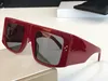 4S105 Gafas de sol de moda para mujer, gafas de sol nuevas con montura cuadrada especialmente grande, atmósfera simple, estilo salvaje, lentes de protección uv400 ey228Y