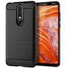 Tekstura włókna węglowego Slim Armor Szczotkowana skrzynka TPU Pokrywa dla Nokia 3 Plus 9 Pureview X3 X5 X7 2.1 3.1 5.1 7.1 8.1 8 Sirocco 100szt