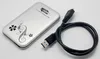 perakende kutusu ile 2.5 İnç HDD Harici Vaka USB 3.0 Sabit Sürücü Disk SATA Harici Depolama Muhafaza Alüminyum Kutu