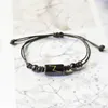 Seilarmbänder mit 12 Sternbildern für Männer und Frauen, Paar-Armband, handgefertigtes Keramik-Charme-Armband, Sternzeichen-Armreif, Paar-Schmuck, Geschenke