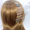 Мода Crystal Другие зажима для волос Пользовательское название Персонализированные слова клипы Rhinestone Pin Diamante Бобби Ювелирные Изделия