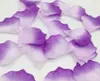 Фиолетовый изменение цвета шелк искусственный цветок розы лепесток свадьба Docration