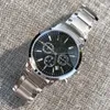 Verkoop luxe horloge Nieuw modern roestvrij staal Heren Business Polshorloge Herenmode stopwatch Topkwaliteit Sportklok relogio 207E