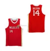 #14 Zac Efron Troy Bolton East High School Wildcats Retro Classic Basketball Jersey Herren genähte Trikots mit individueller Nummer und Namen