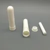 1000 jogos / lote venda quente em branco inalador nasal varas, plástico em branco aromaterapia inaladores nasais para diy óleo essencial lx7171