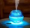 Neue Kristall Projektion Lampe Luftbefeuchter LED Nachtlicht Bunte Farbe Projektor Haushalt Mini Luftbefeuchter Aromatherapie Maschine