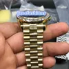 Herrklockor Guld rostfritt stål högkvalitativ boutique -klocka Diamond Bezel Fashion Hot Popular Automatic Watch