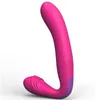 Titreşimli Straplez Strap-On Vibratör Yapay penis G-Spot Klitoral Stimülatör Anal A32