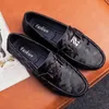 Gorąca sprzedaż-skórzane mokasyny dla mężczyzn obuwie robocze antypoślizgowe delikatne męskie oryginalne skórzane mokasyny wypoczynek komfort oddech buty dla mężczyzn zy259